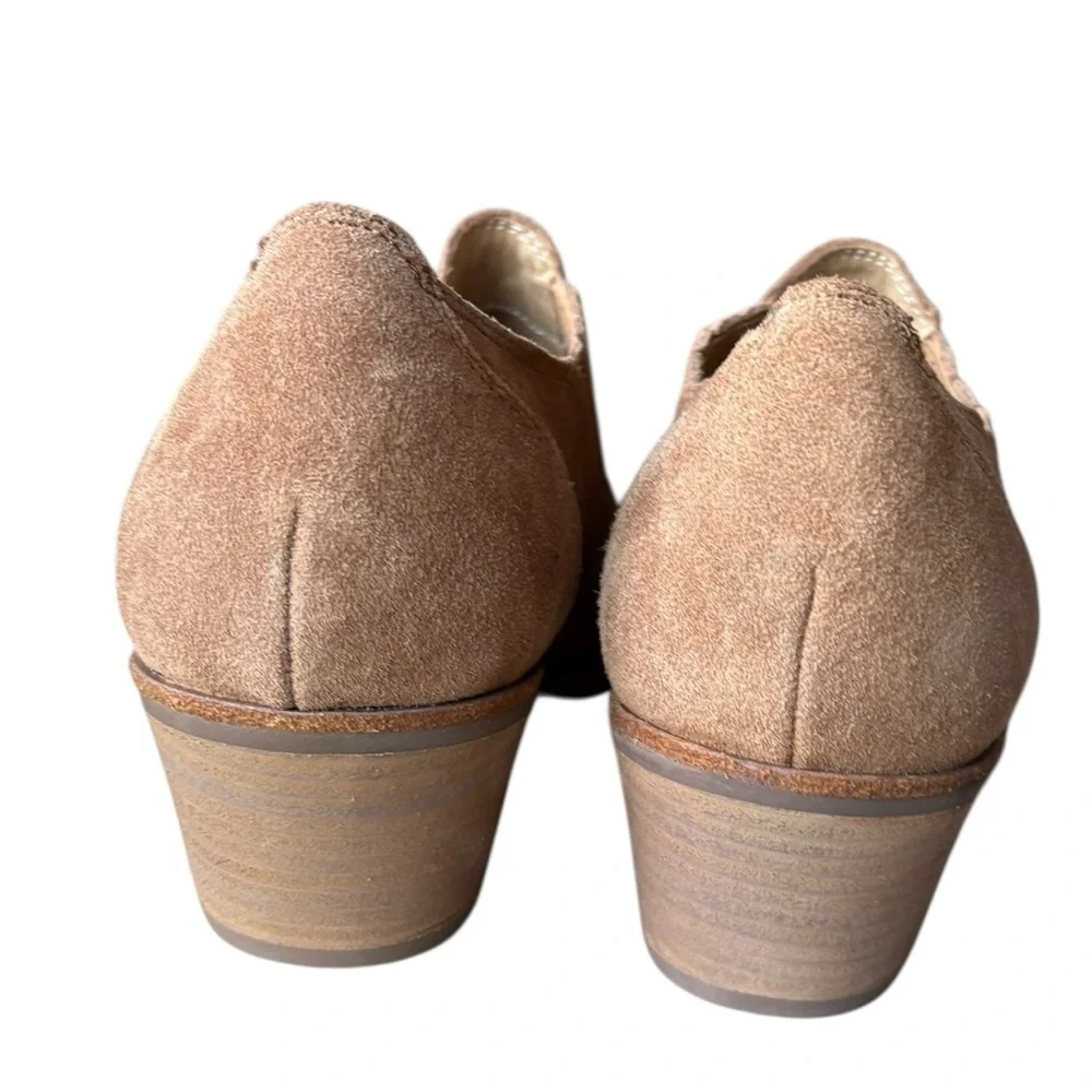 Earth Jalin Block Heel Casual Booties,color cognac Size11